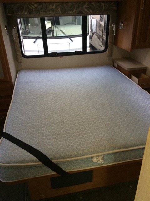 Bedroom inside of the Jamboree